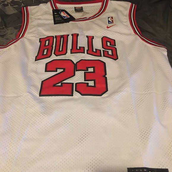 Nike Other - Chicago Bulls Michael Jordan White Jersey